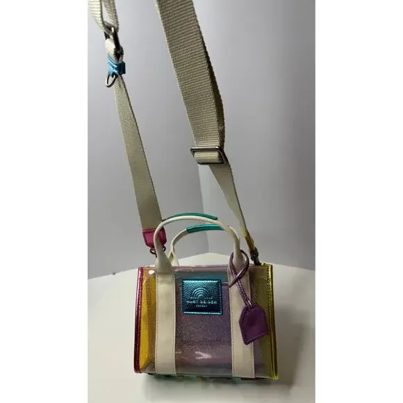 Kurt Geiger London extra small vinyl southbank tote bag - Picture 2 of 13